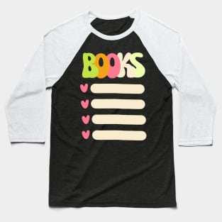 Librarian Baseball T-Shirt